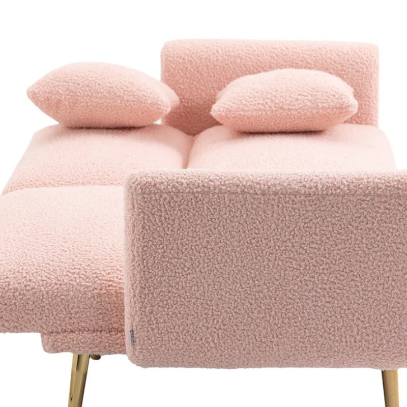COOLMORE Velvet Sofa , Accent sofa .loveseat sofa with metal feet-海智集-Default-