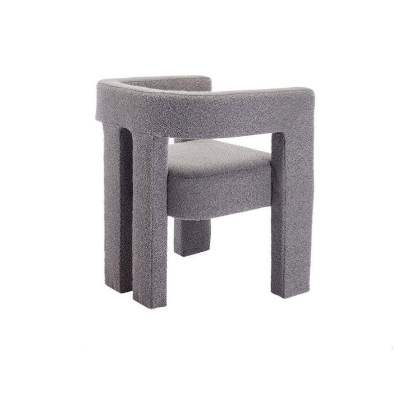 COOLMORE Contemporary Designed Fabric Upholstered Accent/Dining Chair /Barrel Side Chairs Kitchen Armchair for Living Room 2PC/SET-海智集-Default-