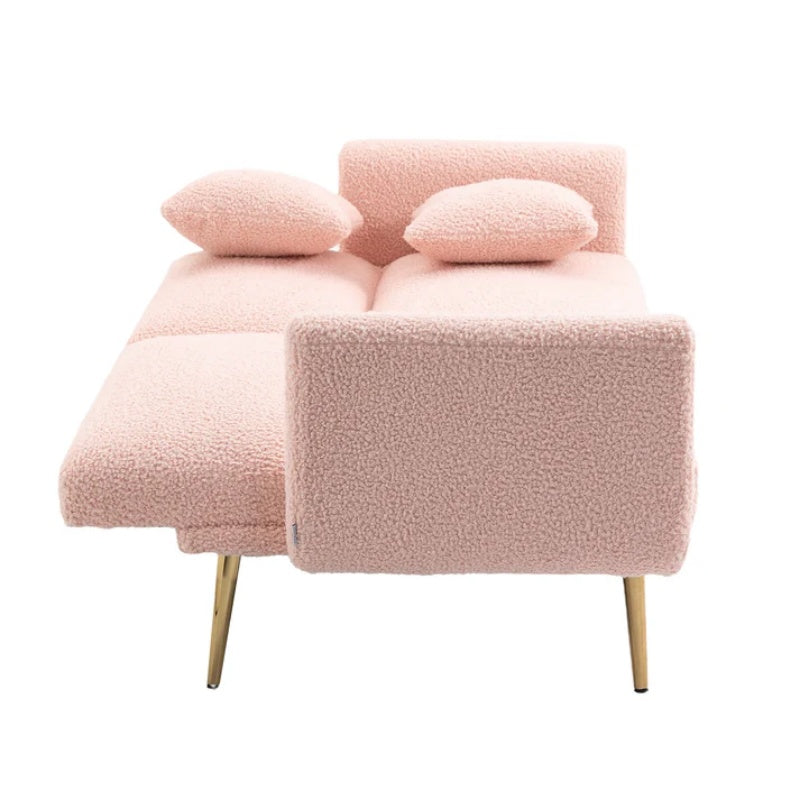 COOLMORE Velvet Sofa , Accent sofa .loveseat sofa with metal feet-海智集-Default-