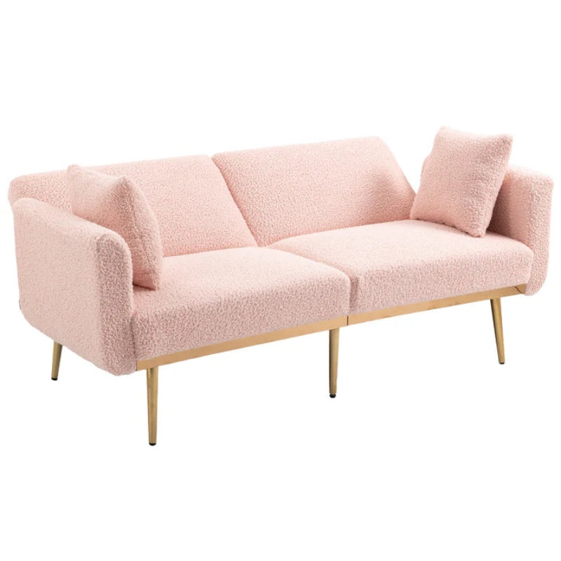 COOLMORE Velvet Sofa , Accent sofa .loveseat sofa with metal feet-海智集-Default-