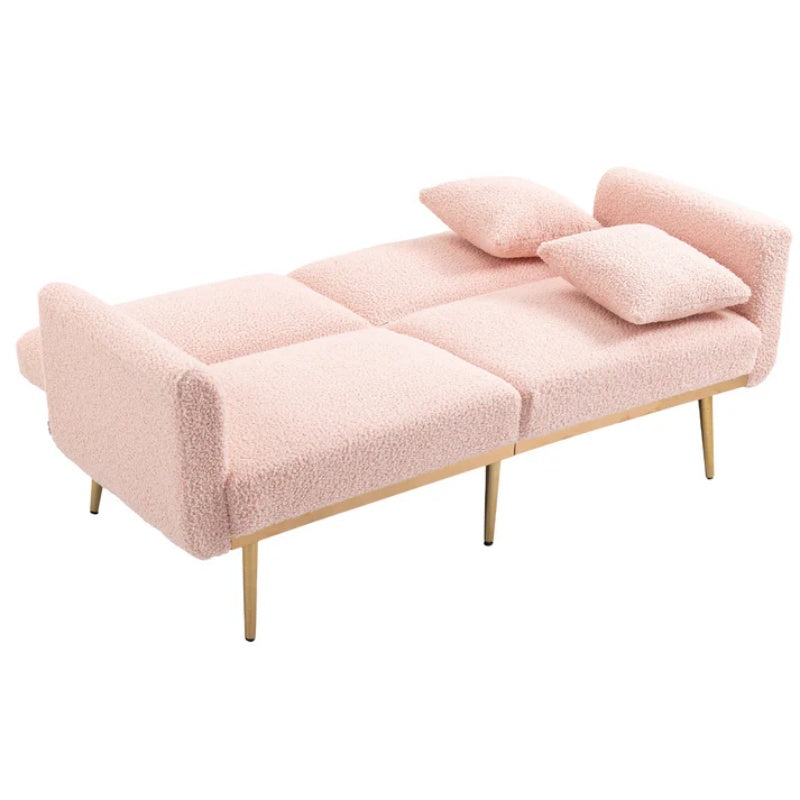 COOLMORE Velvet Sofa , Accent sofa .loveseat sofa with metal feet-海智集-Default-