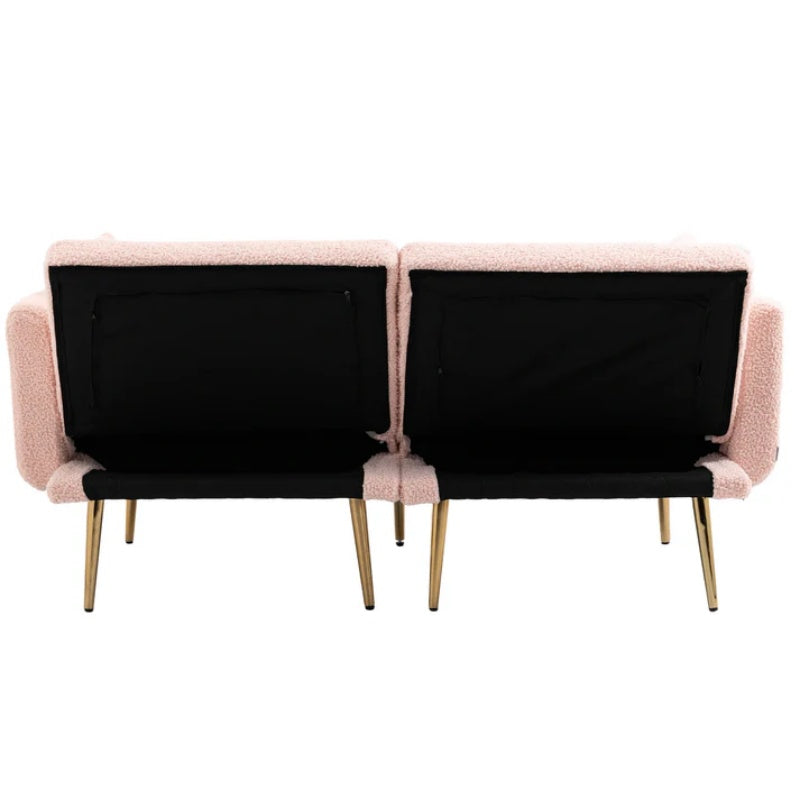 COOLMORE Velvet Sofa , Accent sofa .loveseat sofa with metal feet-海智集-Default-
