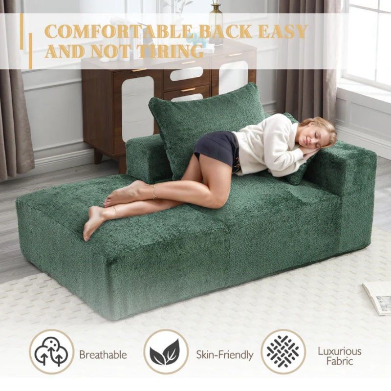 UNITED WE WIN Exquisite fabric technology, intimate two-person design, lazy leisure sitting, free combination of flexible and changeable, a wide range of scene applicability of the sofa-海智集-Default-