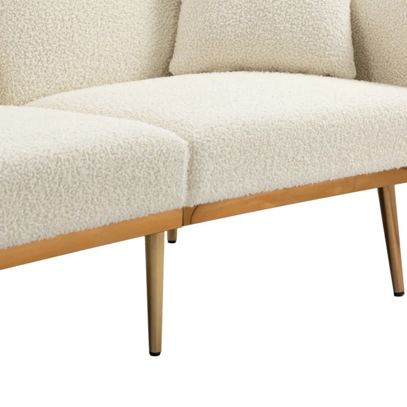 COOLMORE Velvet Sofa , Accent sofa .loveseat sofa with metal feet-海智集-Default-