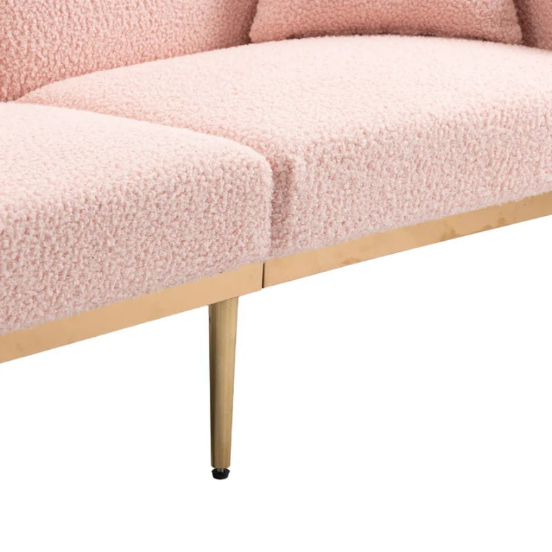 COOLMORE Velvet Sofa , Accent sofa .loveseat sofa with metal feet-海智集-Default-
