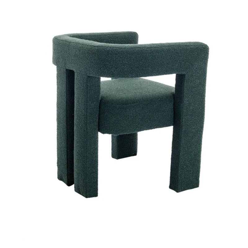 COOLMORE Contemporary Designed Fabric Upholstered Accent/Dining Chair /Barrel Side Chairs Kitchen Armchair for Living Room 2PC/SET-海智集-Default-