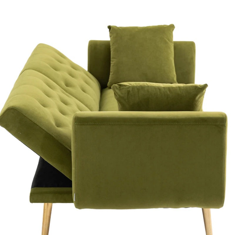 COOLMORE Velvet Sofa , Accent sofa .loveseat sofa with metal feet-海智集-Default-