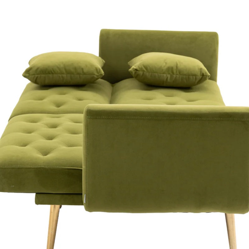 COOLMORE Velvet Sofa , Accent sofa .loveseat sofa with metal feet-海智集-Default-