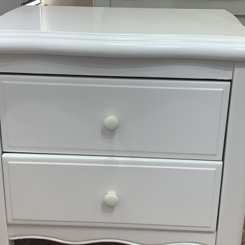 European-style bedside table - practical small bedroom furniture with drawers for storage-海智集-