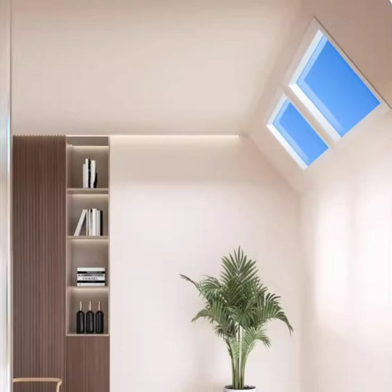 Blue Sky Light, intelligent blue sky window light, surface-mounted recessed corridor, entrance hall, kitchen ceiling light, natural light, clear sky light-海智集-