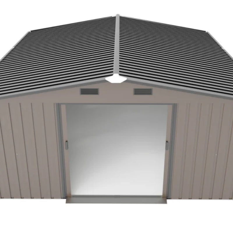 Campcraft 0.25mm color steel plate, surface protective film, Two daylight Windows, A practical and thoughtful gift,two colors can be freely selected storage sheds-海智集-Default-