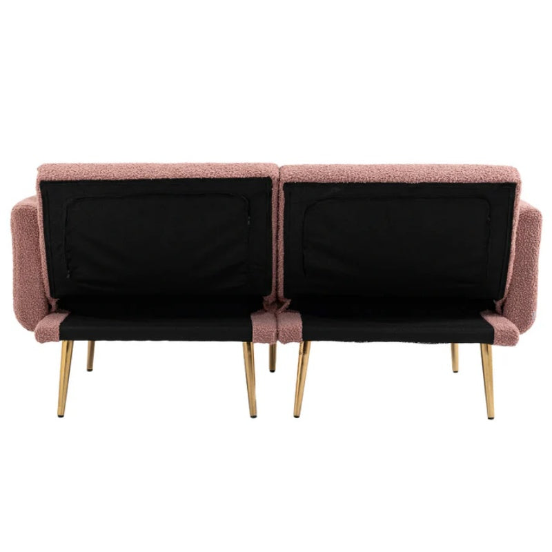 COOLMORE Velvet Sofa , Accent sofa .loveseat sofa with metal feet-海智集-Default-