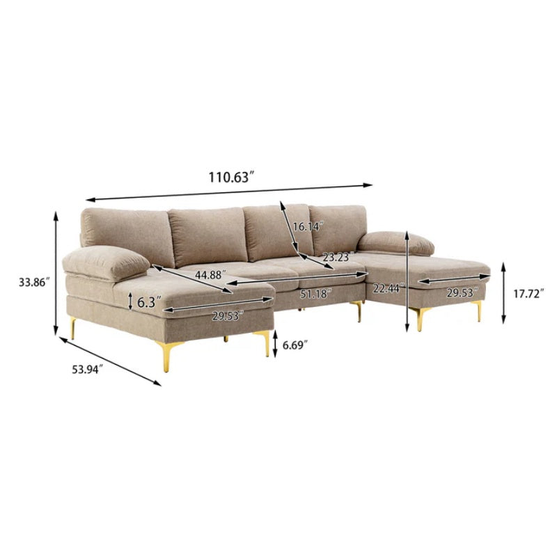 COOLMORE Accent sofa /Living room sofa sectional sofa-海智集-Default-