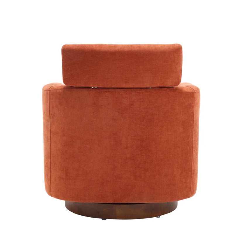 COOLMORE 360 degree rotation design, multi-gear adjustment backrest, soft and comfortable chenille fabric, ergonomic design of the living room chair-海智集-Default-