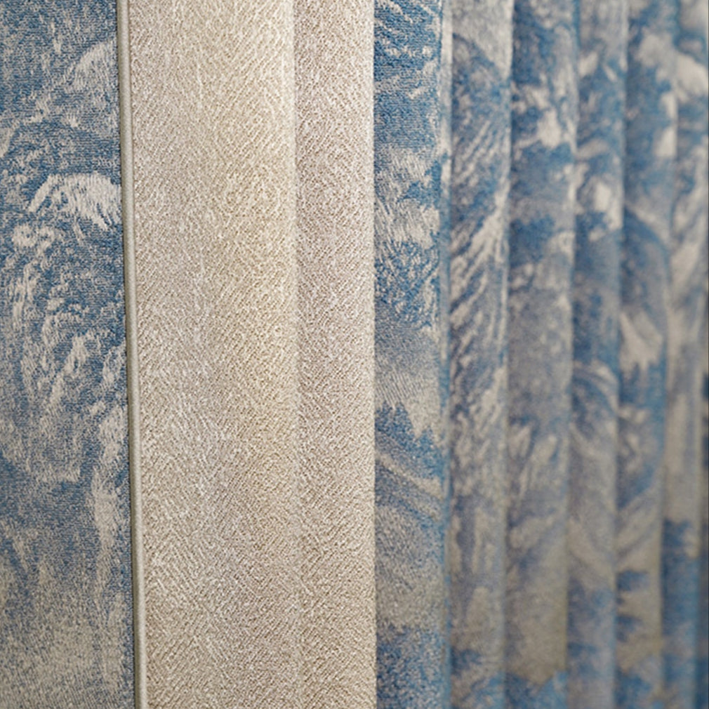 Jinxiu Jianghe Curtains: High light-blocking, elegant and highly precise relief-海智集-