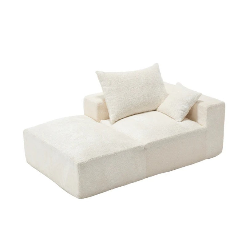 UNITED WE WIN Memory Foam 2-Seater Couch, No Installation & Easy to Transport, Deep Seat Modern Sofa with Chenille Fabric, Couch for Living Room, Bedroom, Apartment, Home Office-海智集-Default-