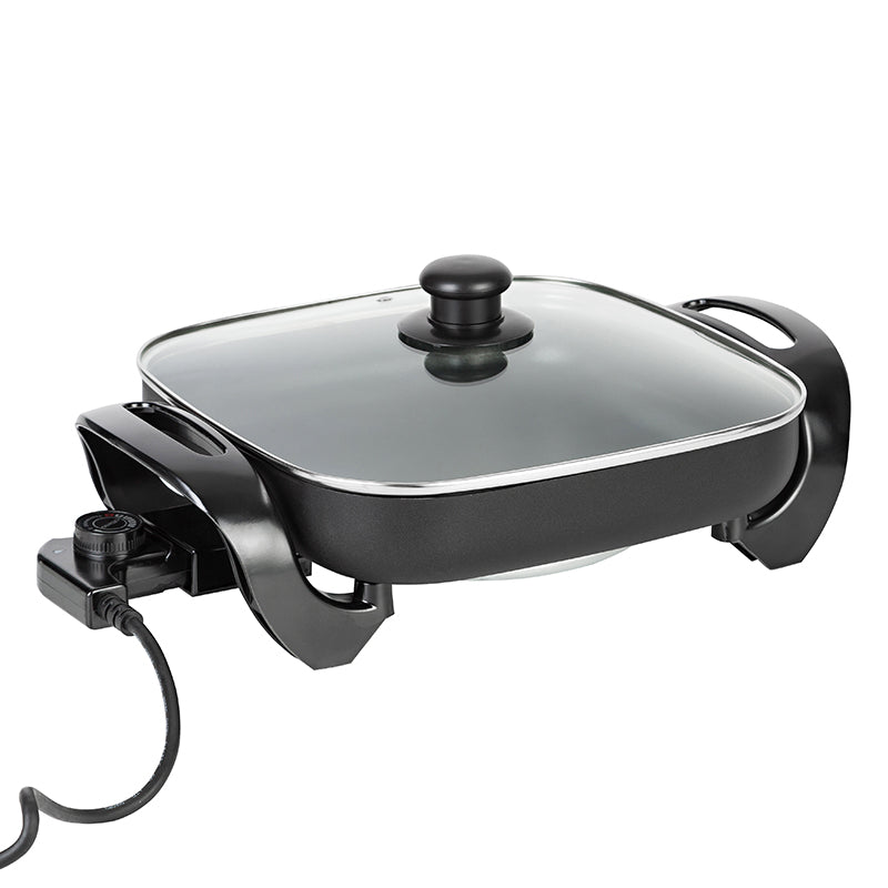 Anti - scalding electric frying pan: the ideal cooking tool for group gatherings-海智集-