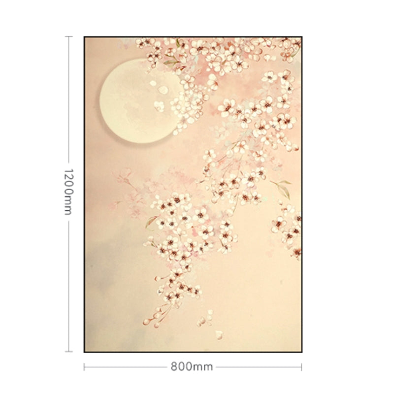 Decorative Art-Drooping Branches and Flowing Rosy Clouds-海智集-