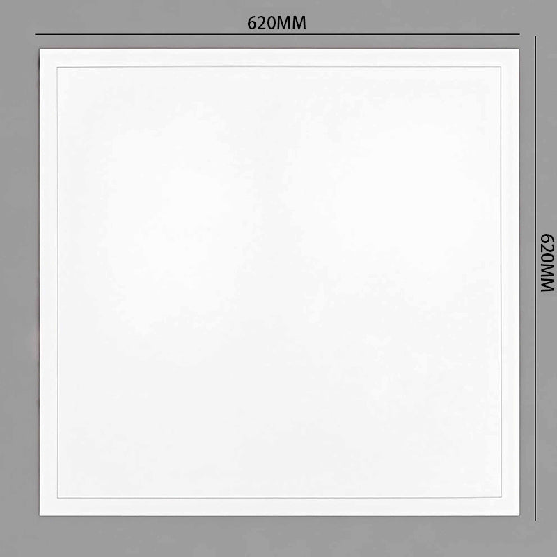 EDGE-LIT LED Panel Light - Ultra Bright Ceiling Light for Residential & Commercial Use - 620x620x9mm - 30/36/40/48W - Ideal for Office, Gym, School, Hospital & Basement Lighting - Energy Efficient Replacement for Fluorescent Troffer Fixtures-海智集-