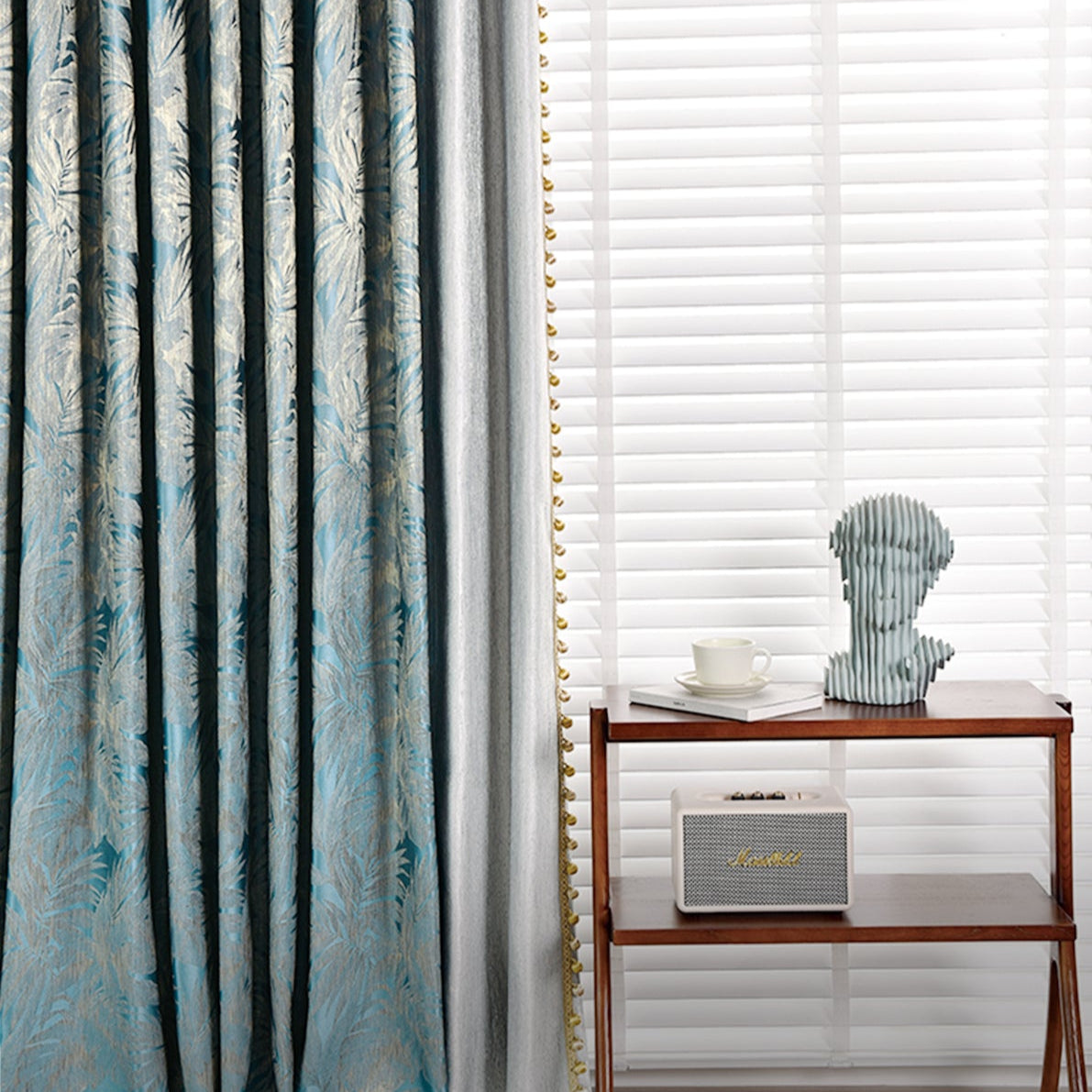 Poetic and magnificent curtains: Non-reflective surface to prevent light interference-海智集-