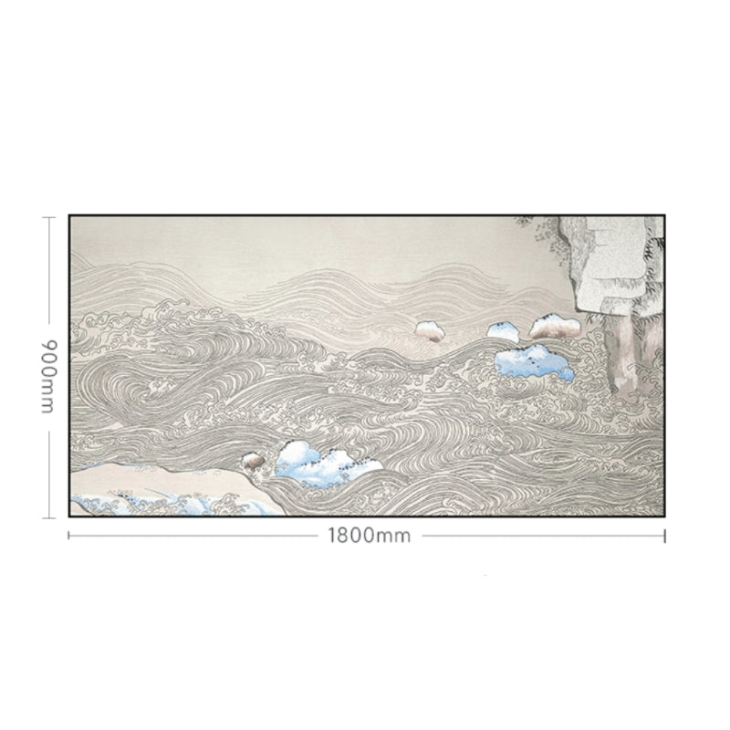 Decorative Art-Wind Stirring, Clouds Swirling-海智集-