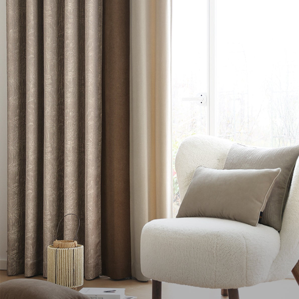 Mavis curtains: They can be machine washed without deforming, and the velvet texture remains as good as new for a long time-海智集-