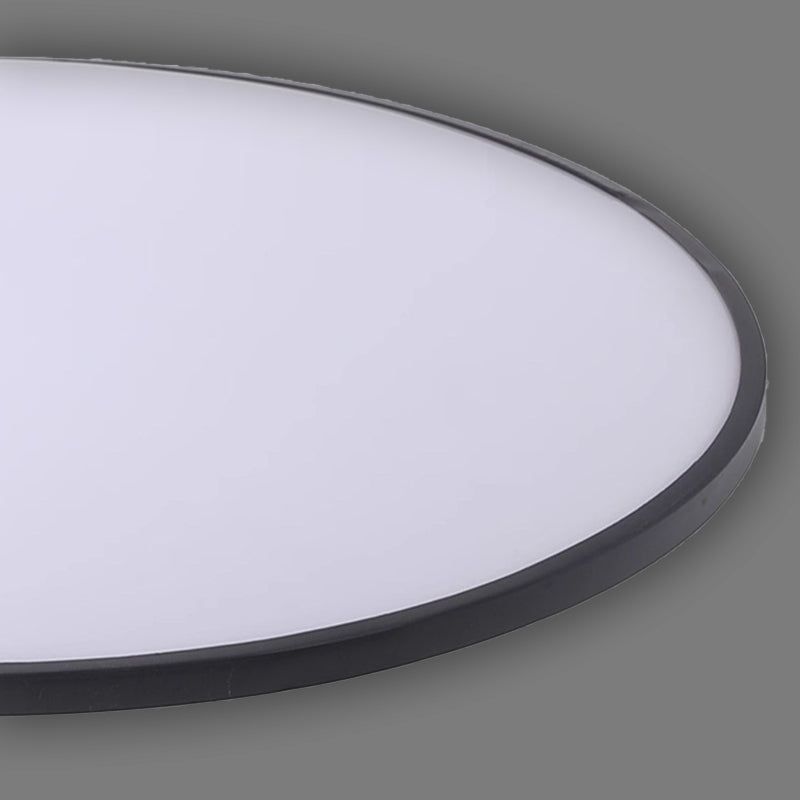 LED Edge-Lit Pendant Light - Ultra-Bright 96W Circular Suspended Light Fixture, 1000mm Diameter, Versatile Monopoint Design with Aluminum Frame, Ideal for Modern Home and Commercial Spaces-海智集-