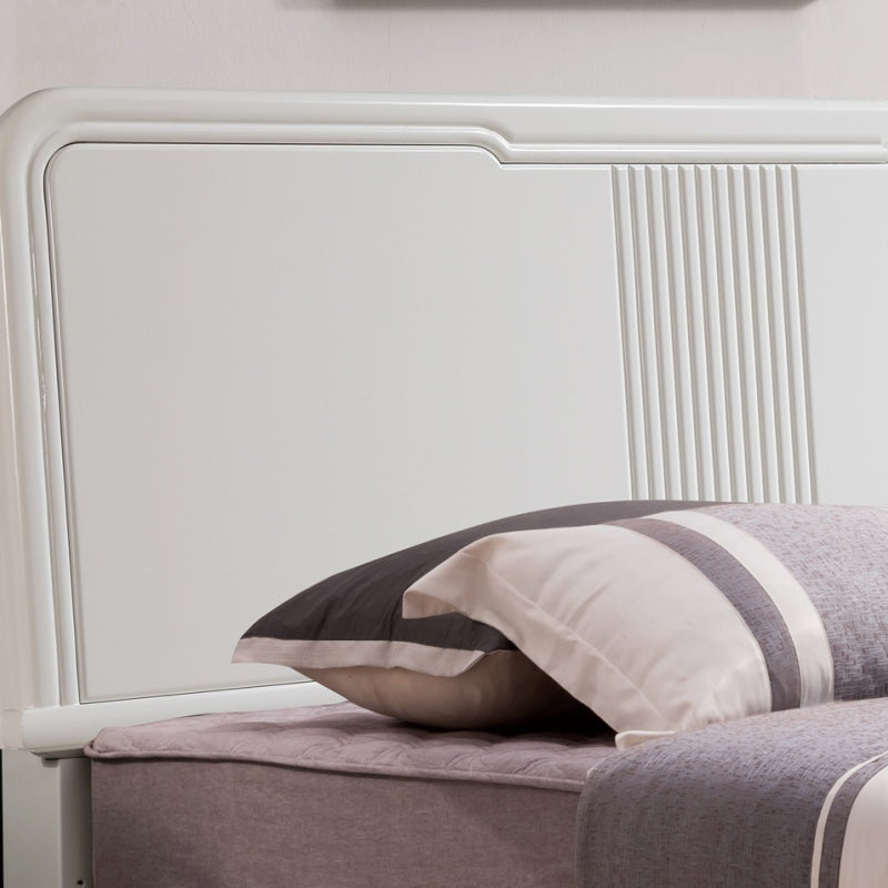 Karan Meishu series solid wood bed is a modern, simple and high-end solid wood 986# hard bed-海智集-