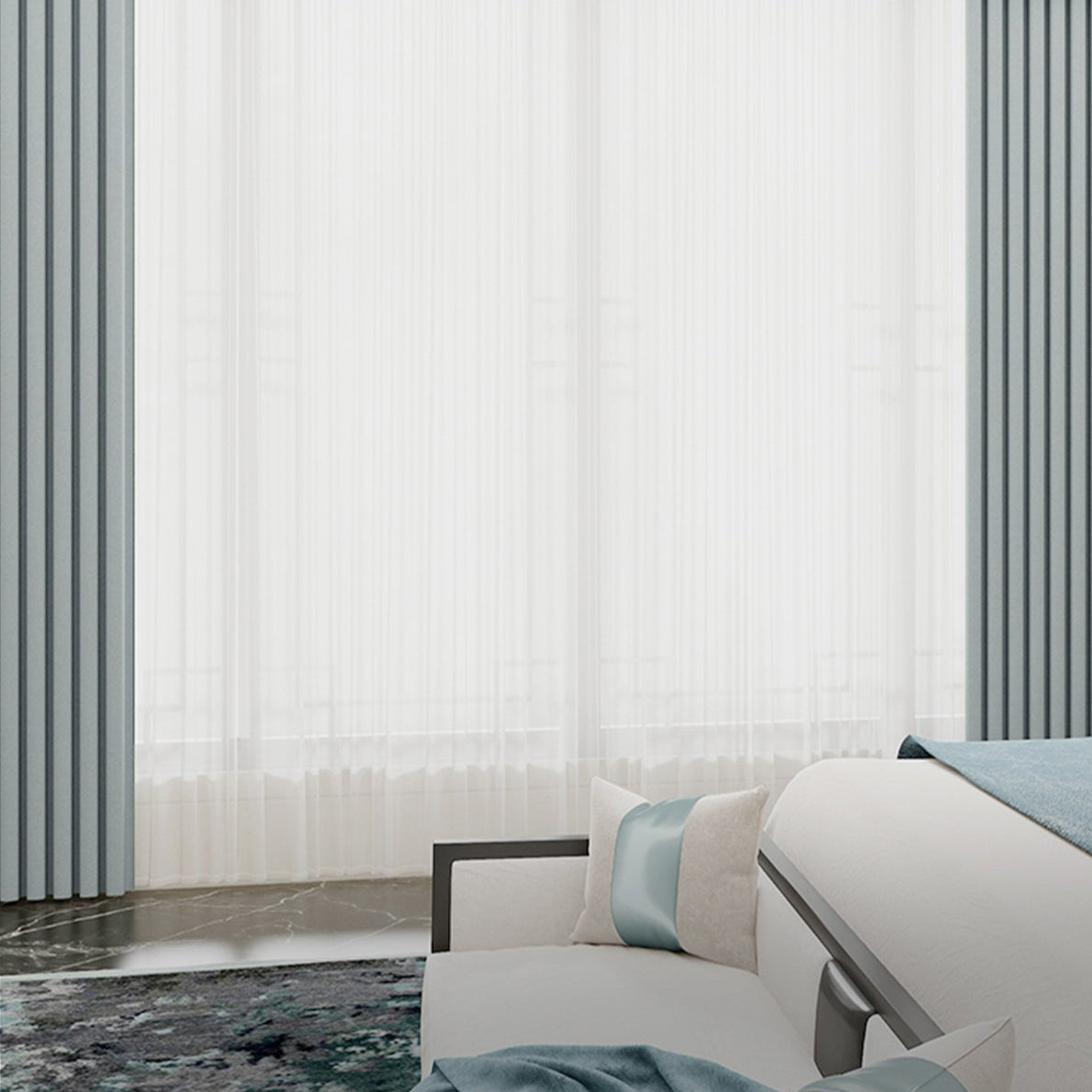 Songting Yishui curtains: They are crisp and not prone to wrinkling, making the hanging effect more upscale-海智集-