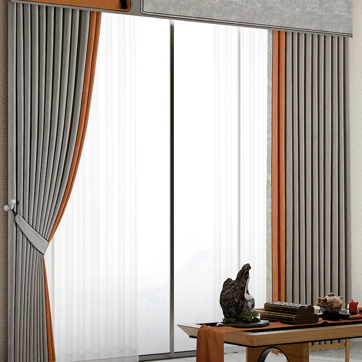 Songze Fenghua curtains: Moderate thickness naturally regulates indoor temperature-海智集-