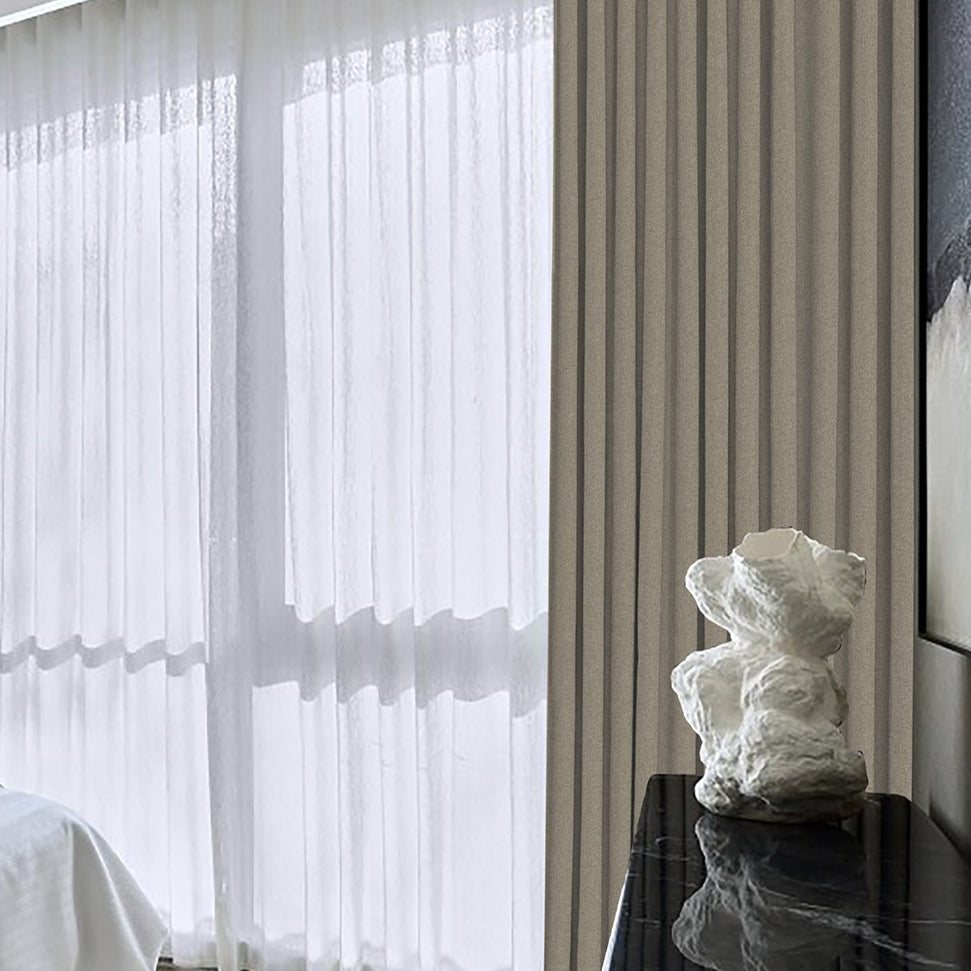 Mianyi Curtains:Enhance your home with the superior silk-like quality, high-density jacquard design, and beautiful natural sheen-海智集-