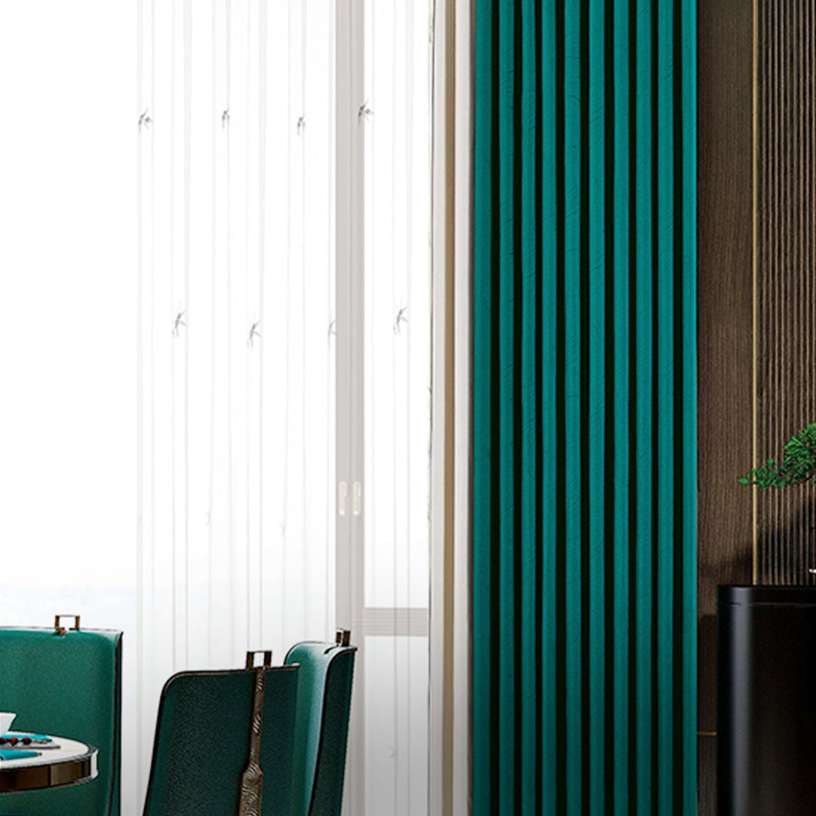 Peiyu Fengming curtains: Compared with printed ones, yarn-dyed fabrics are more resistant to sun exposure and water washing-海智集-