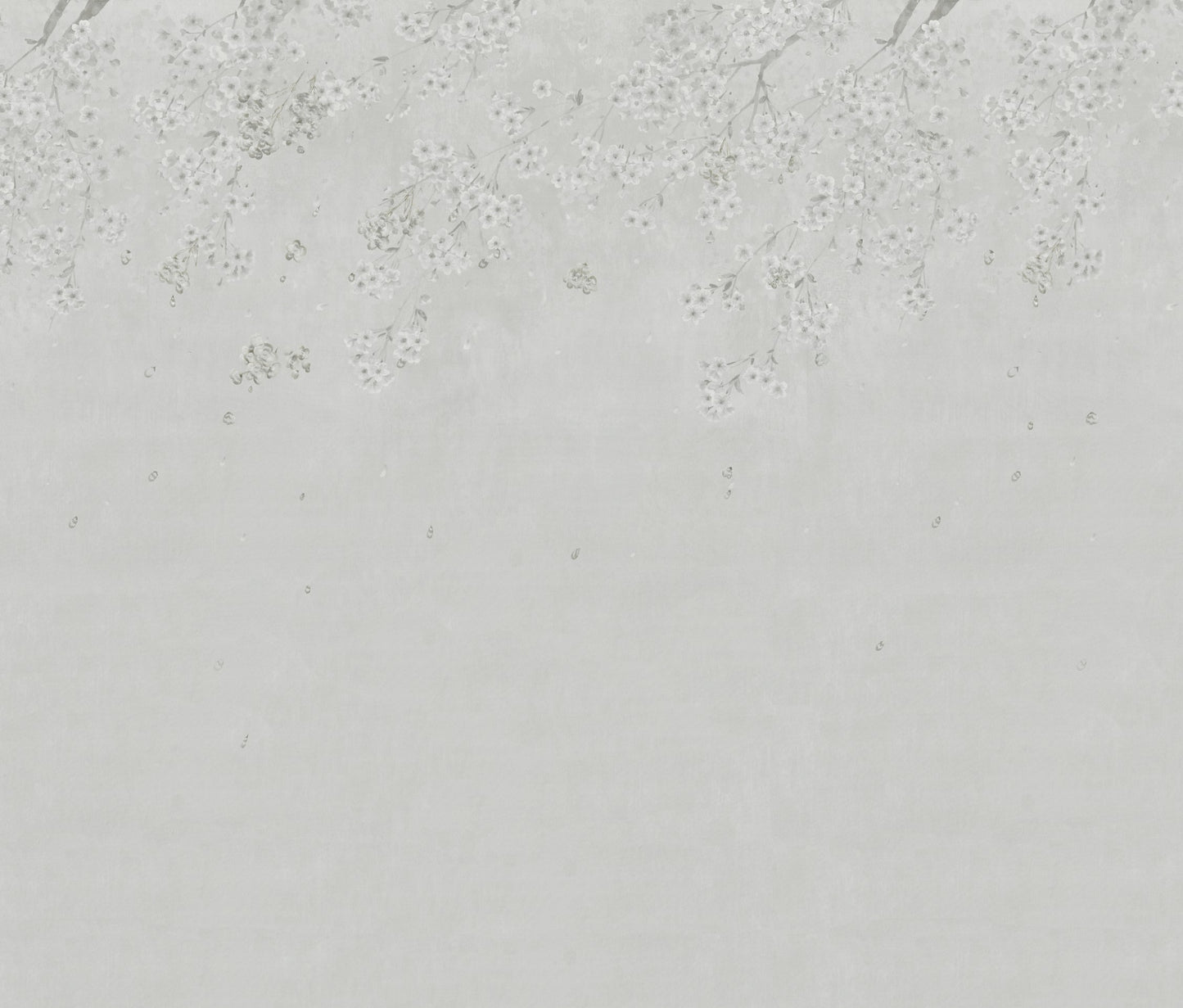 Flowers Bloom in the distance Wallpaper: A classical space created by embroidered wall fabric.-海智集-