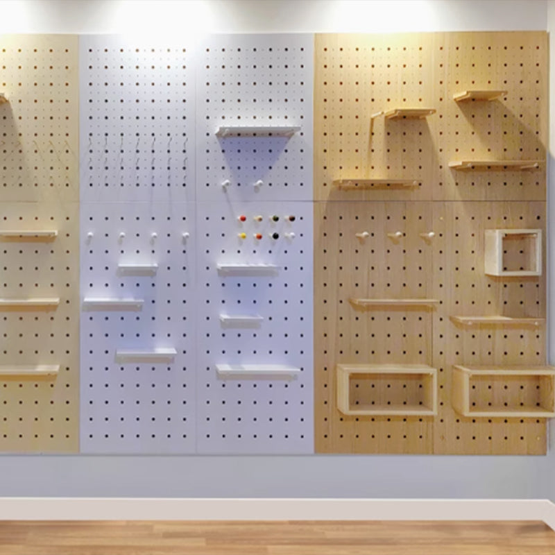 High-Quality Wooden Plastic Pegboard Accessories - Perfect for Organization and Storage Solutions-海智集-