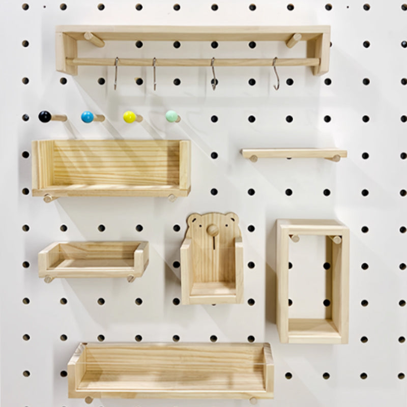 High-Quality Wood-Plastic Pegboard Accessories , Versatile Organizing Solution-海智集-