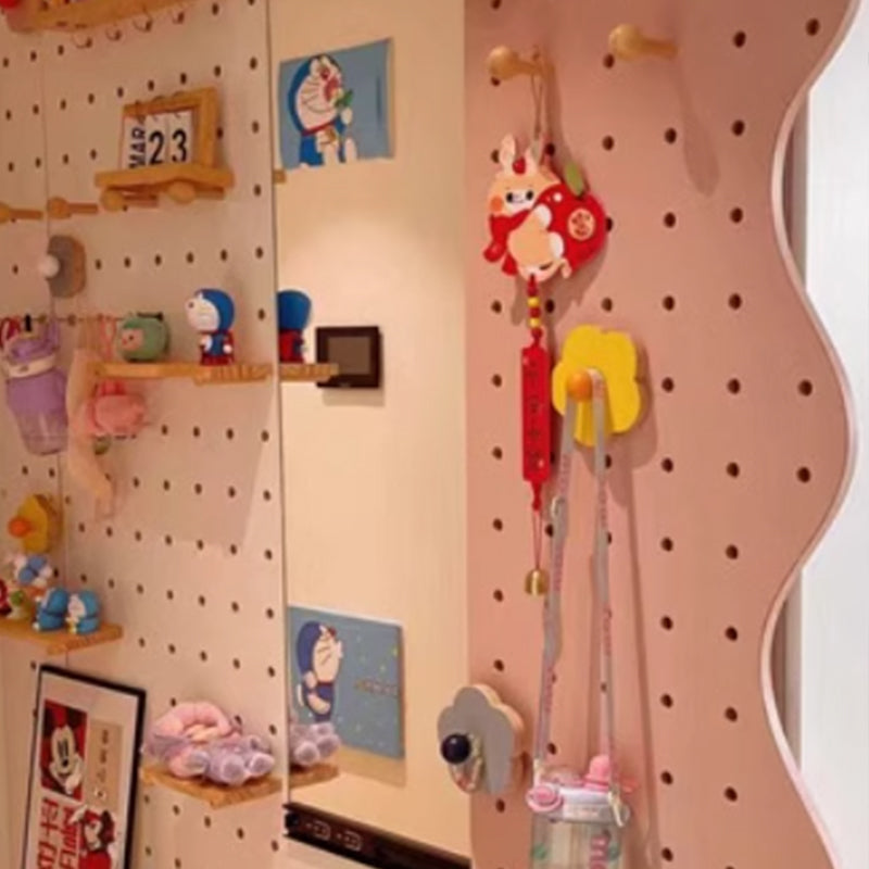 High-Quality Wood-Plastic Pegboard Accessories, Strong and Durable Storage Solutions-海智集-