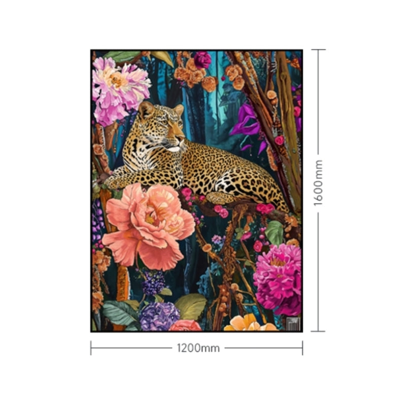 Leopard Shadows in the Jungle——A perfect collision of wildness and romance.-海智集-