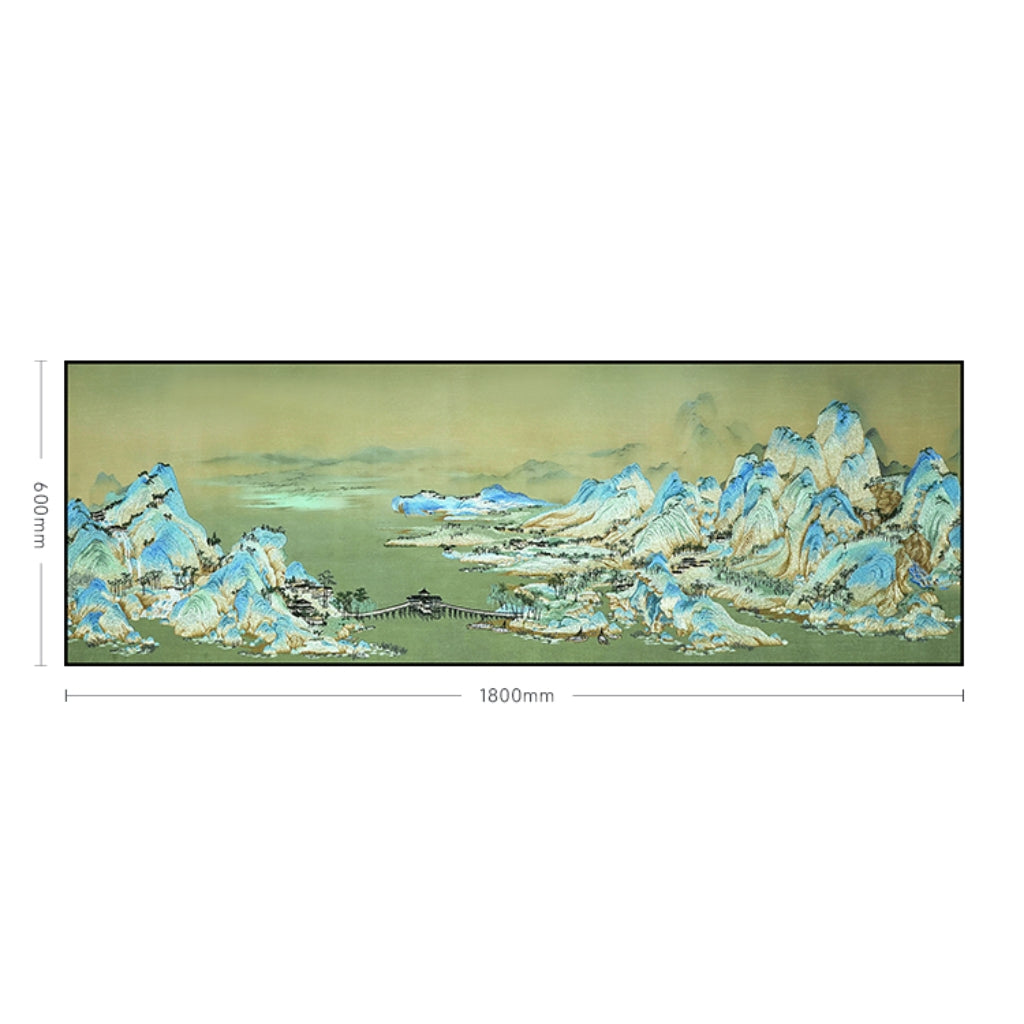 Decorative Art-2A Thousand Li of Rivers and Mountains Scroll I-海智集-