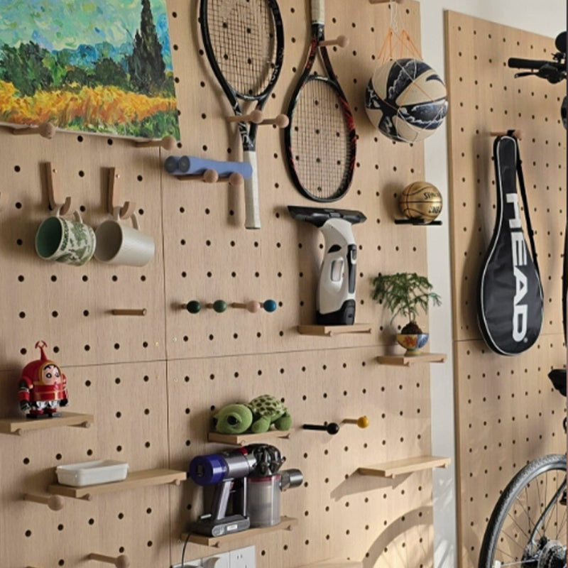 Quality Strong Pegs for Hole Boards - 130mm Wooden Plastic Accessories, Durable and Reliable Support-海智集-