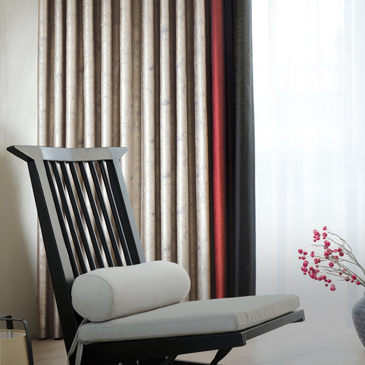 Shadow Floating Fragrance Curtain: Double-layer woven structure enhances durability-海智集-