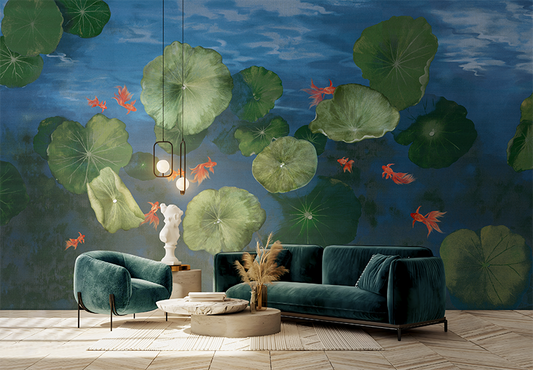 A hall of gold and jade Wallpaper: The cultural charm bestowed by the embroidered wall fabric-海智集-