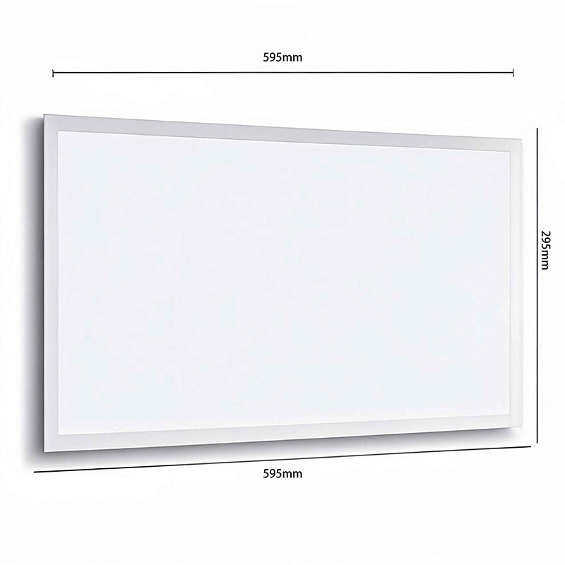 "EDGE-LIT LED Panel Light 24W – Ultra Bright LED Ceiling Light for Residential & Commercial Use, Perfect for Office, Basement, Gym, School & Hospital Lighting, 295×595×9mm, Easy Replacement for Fluorescent Troffer Fixtures"-海智集-