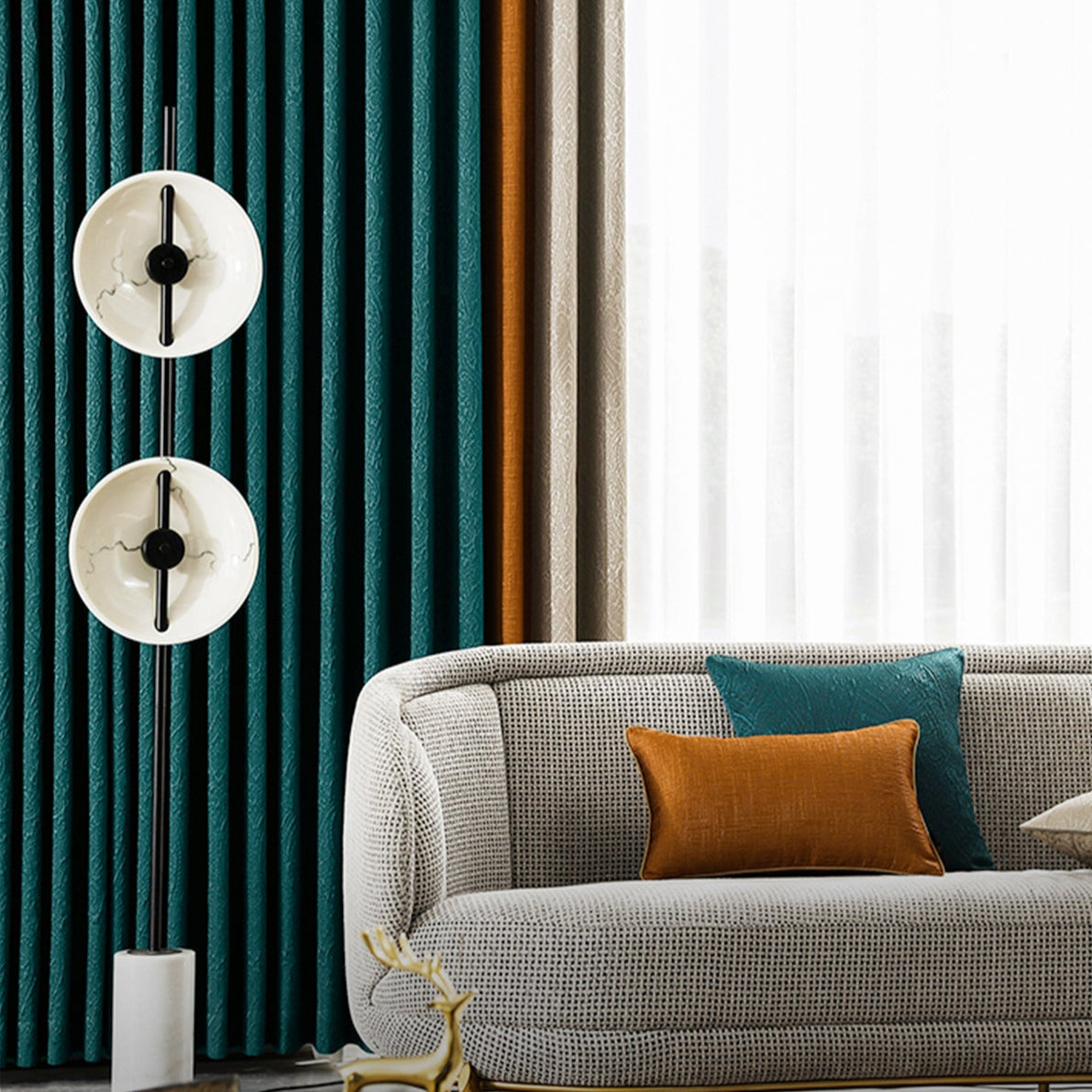 Milin Ancient Castle Curtains: Particularly suitable for residences with classical architectural styles-海智集-