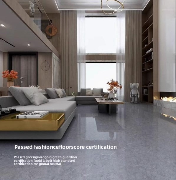 SPC stone plastic flooring is made of brand-new material, which is environmentally friendly, waterproof, wear-resistant and flame-retardant-海智集-