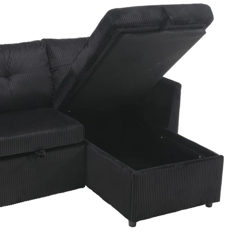 UNITED WE WIN-Furniture, modular L-shaped sofa, modular long sofa with reversible chaise lounge, Sofa bed, Sleeper sofa, modular sofa combination with storage seats.-海智集-Default-