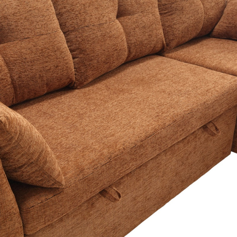 UNITED WE WIN-Furniture, modular L-shaped sofa, modular long sofa with reversible chaise lounge, Sofa bed, Sleeper sofa, modular sofa combination with storage seats.-海智集-Default-