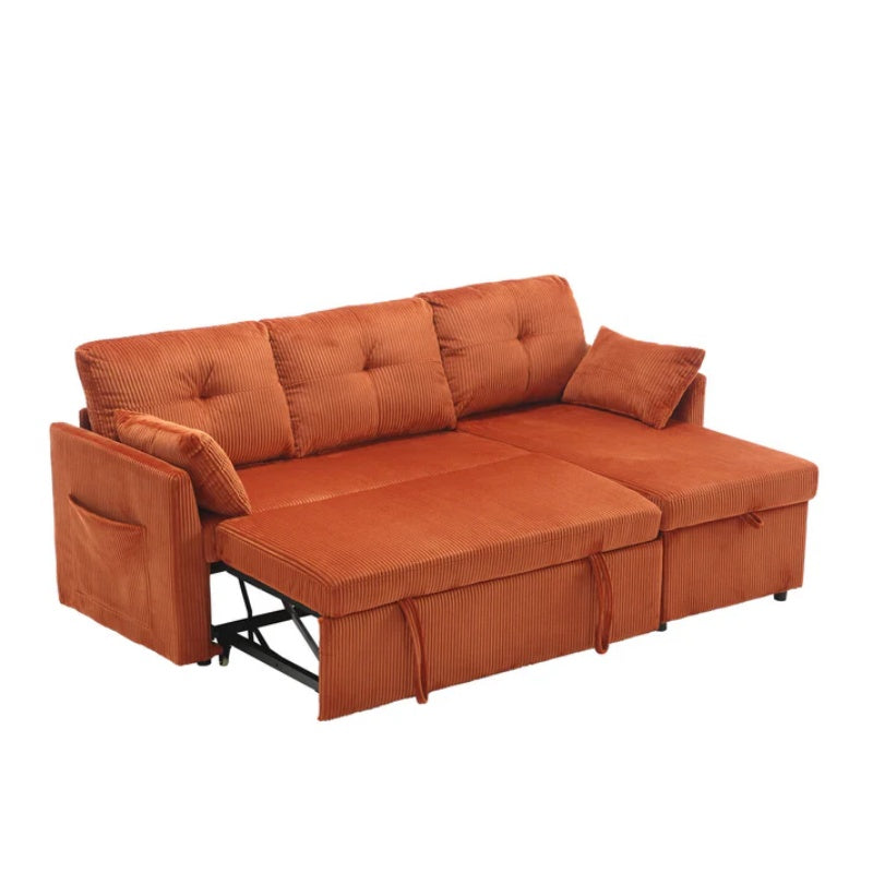 UNITED WE WIN-Furniture, modular L-shaped sofa, modular long sofa with reversible chaise lounge, Sofa bed, Sleeper sofa, modular sofa combination with storage seats.-海智集-Default-