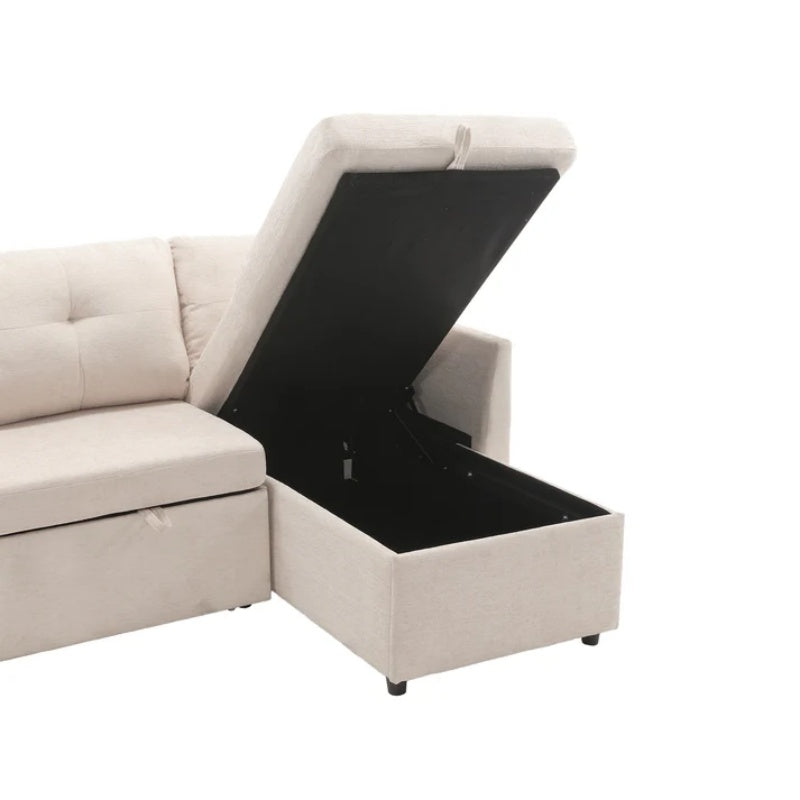 UNITED WE WIN-Furniture, modular L-shaped sofa, modular long sofa with reversible chaise lounge, Sofa bed, Sleeper sofa, modular sofa combination with storage seats.-海智集-Default-
