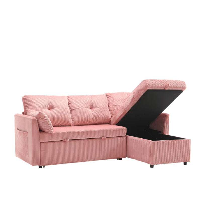 UNITED WE WIN-Furniture, modular L-shaped sofa, modular long sofa with reversible chaise lounge, Sofa bed, Sleeper sofa, modular sofa combination with storage seats.-海智集-Default-