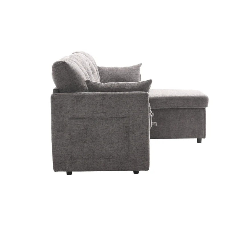 UNITED WE WIN-Furniture, modular L-shaped sofa, modular long sofa with reversible chaise lounge, Sofa bed, Sleeper sofa, modular sofa combination with storage seats.-海智集-Default-